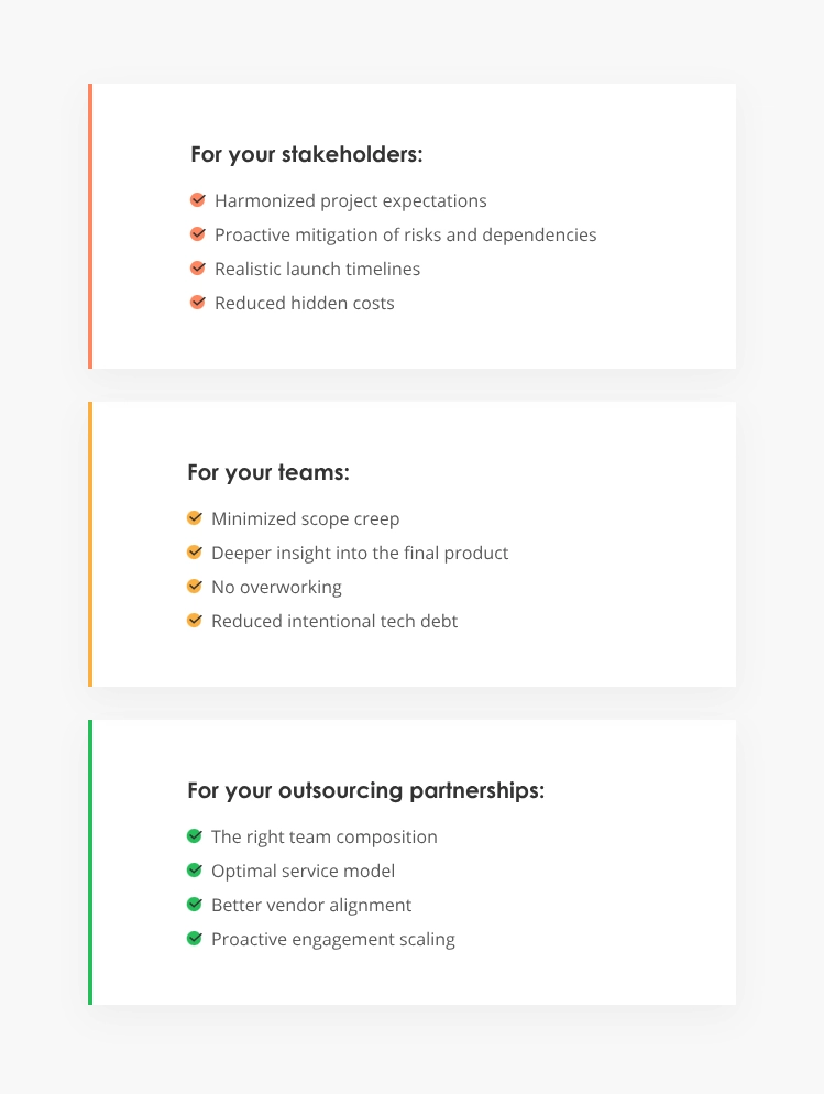 benefits of a project scope